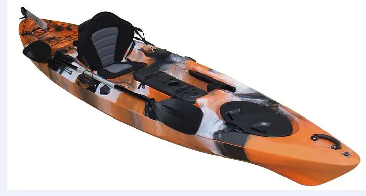 13FT Cheap Fishing Kayak Single Kayaks Sit on Top Canoe