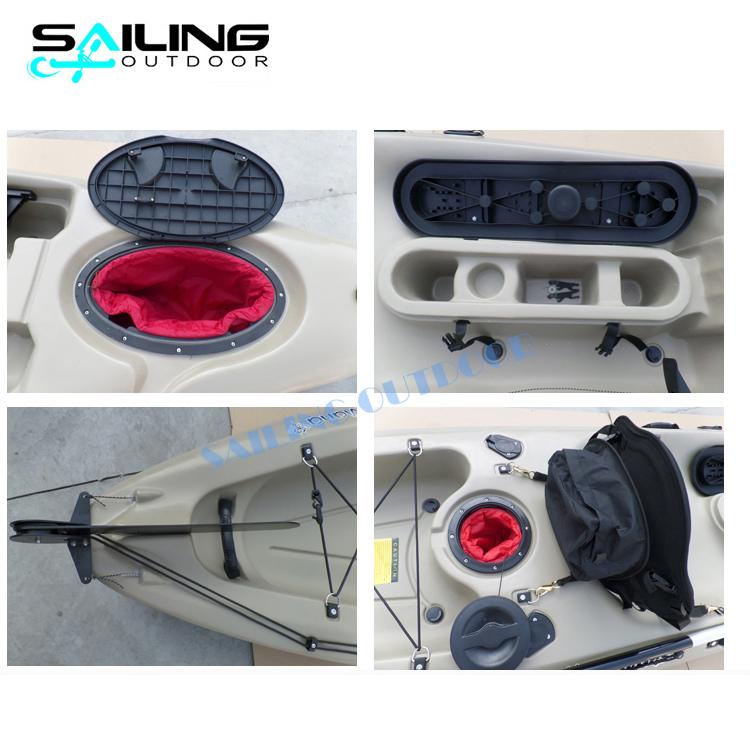 13FT Cheap Fishing Kayaks Boat Canoe with Kayak Accessories