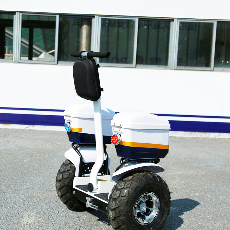 19 Inch Patrol Use Self Balanced Electric Scooter Sports with Handle Bar Electric Mobility Scooter