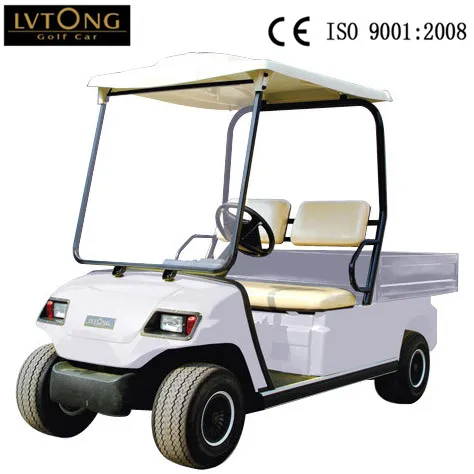 2 Passengers Electric Mobile Food Cart with 4 Wheels