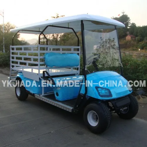 2 Seat Electric Food Kart with Cargo Truck (JD-GE502D)