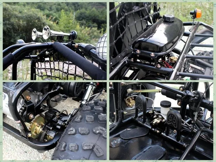 200cc Powerful 4X4 ATV Quad