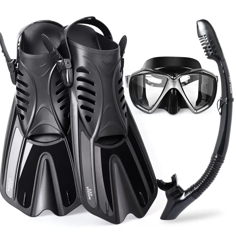 Can You Use a Snorkeling Set with Diving Fins for Freediving Training