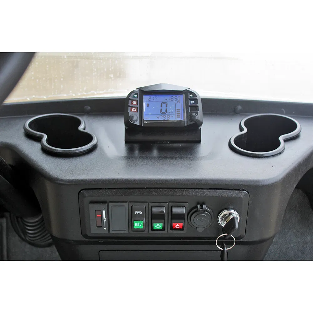 4 Seater Electric Lithium Battery/Lead-Acid Batteries Golf Cart Golf Buggy (DG-M4+2)