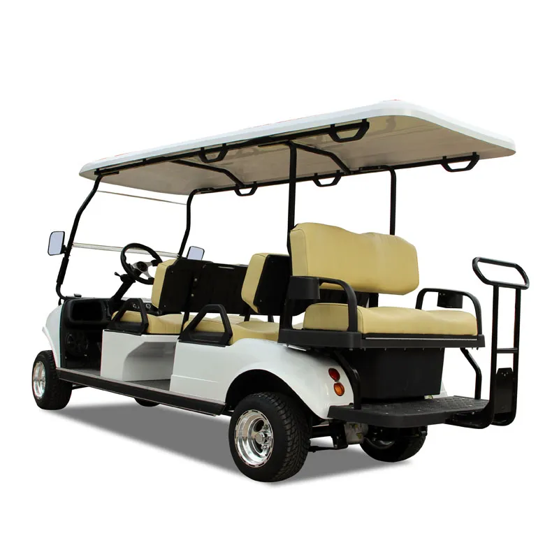 6 Seater New Model Factory Directly Golf Cart with Lithium Battery