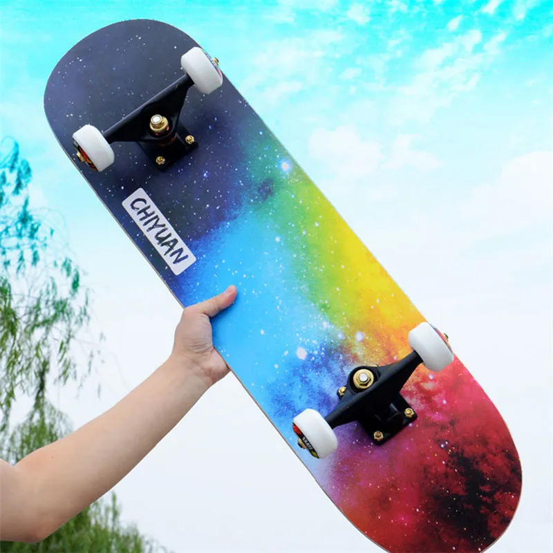 7 Layer Canadian Maple Deck 4 Wheels Surf Carving Cruiser Skateboard with G-Truck Surfskate for Adults
