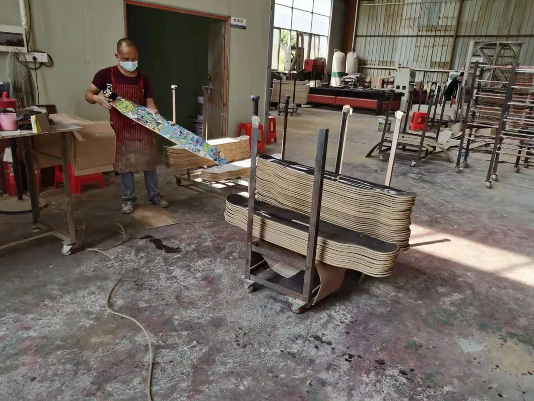 7ply Maple Mixed Bamboo Street Free Dancing Skateboard