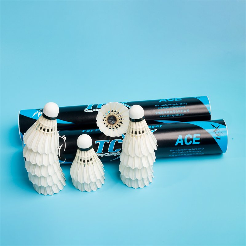 Aeroplane Eg1130 Black Label Class a Goose Feather Badminton Shuttlecock with Full Natural Cork Head