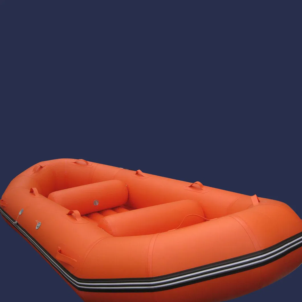 Aluminum Catamaran Boat Inflatable Hypalon Drop Stich Motor Boats Canoe Kayak Fishing Barco Small 9FT Air Floor Fishing Boat for Sale
