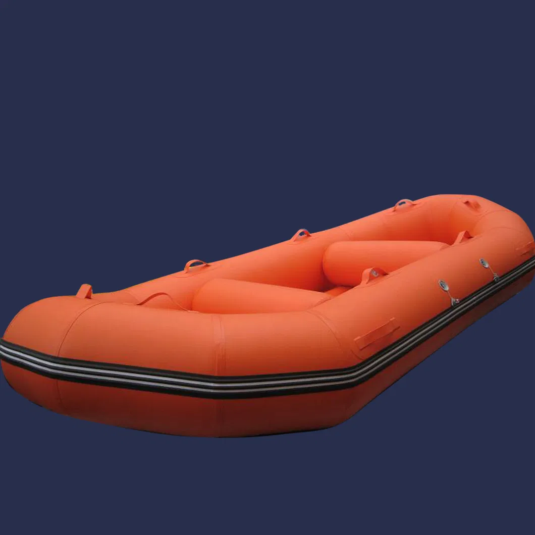 Aluminum Catamaran Boat Inflatable Hypalon Drop Stich Motor Boats Canoe Kayak Fishing Barco Small 9FT Air Floor Fishing Boat for Sale