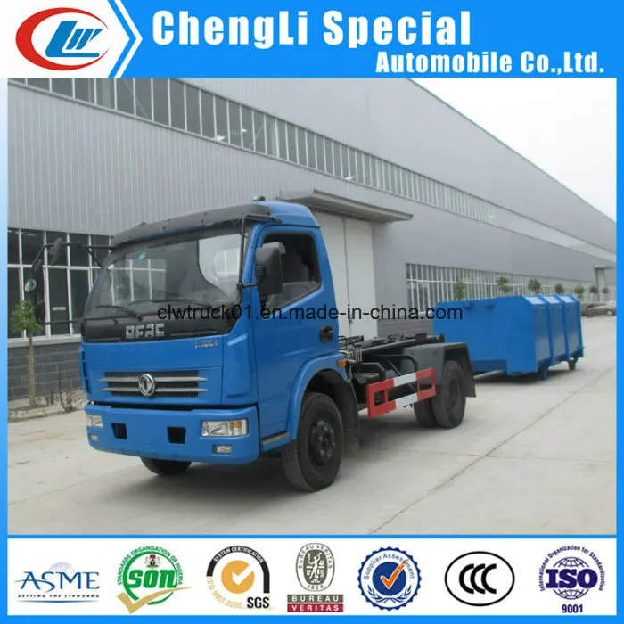 Bin Lorry Hook Lift Garbage Truck for Sale