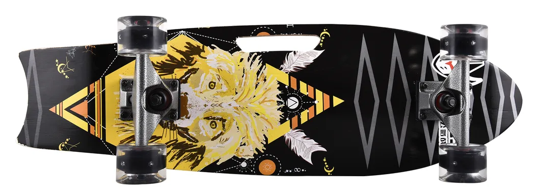 Canadian Maple Double Kick Concave Standard and Tricks Skateboards for Kids and Beginners