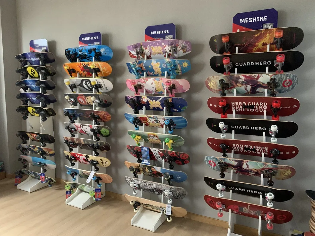 Canadian Maple Double Kick Concave Standard and Tricks Skateboards for Kids and Beginners