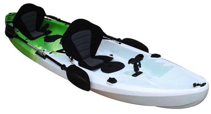 Ce Approved 3 Person Ocean Kayak 12FT Kayaks Sunshade Canoe China Factory