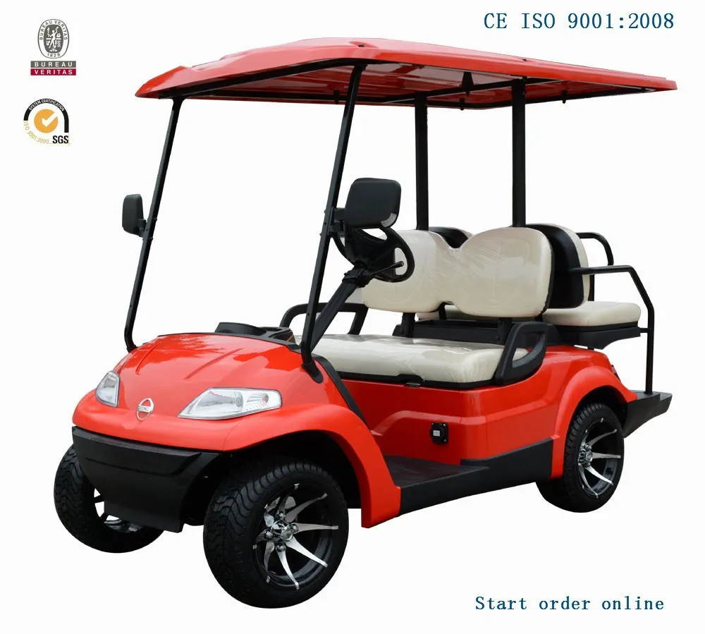 Ce Approved Battery Operated 4 Seater Mini Golf Cart