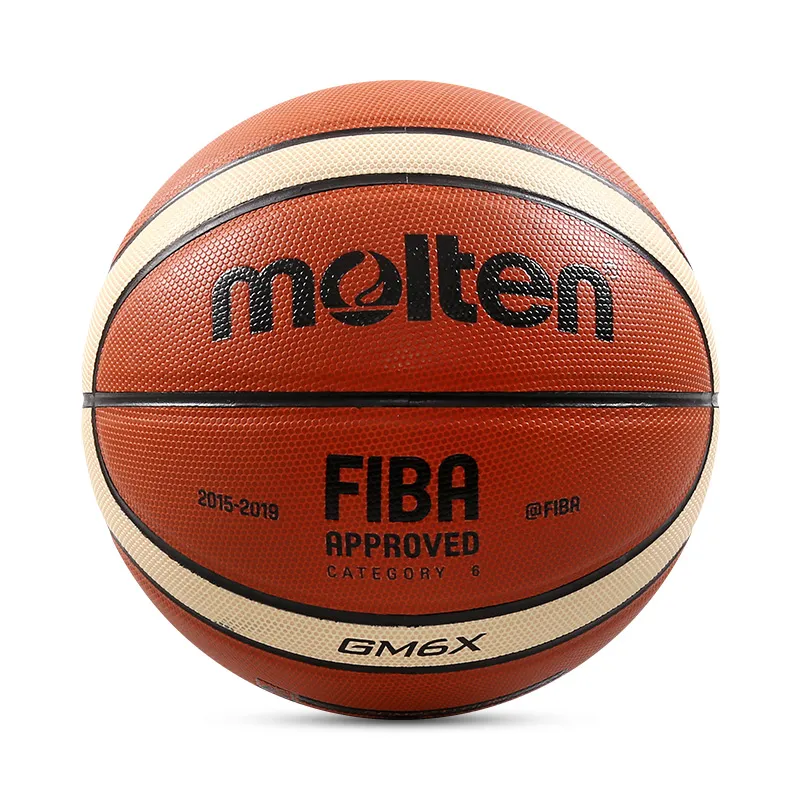 Cheap Price Free Gift Fiba Official Size and Weight Molten GM6X Size 6 for Women Basketball