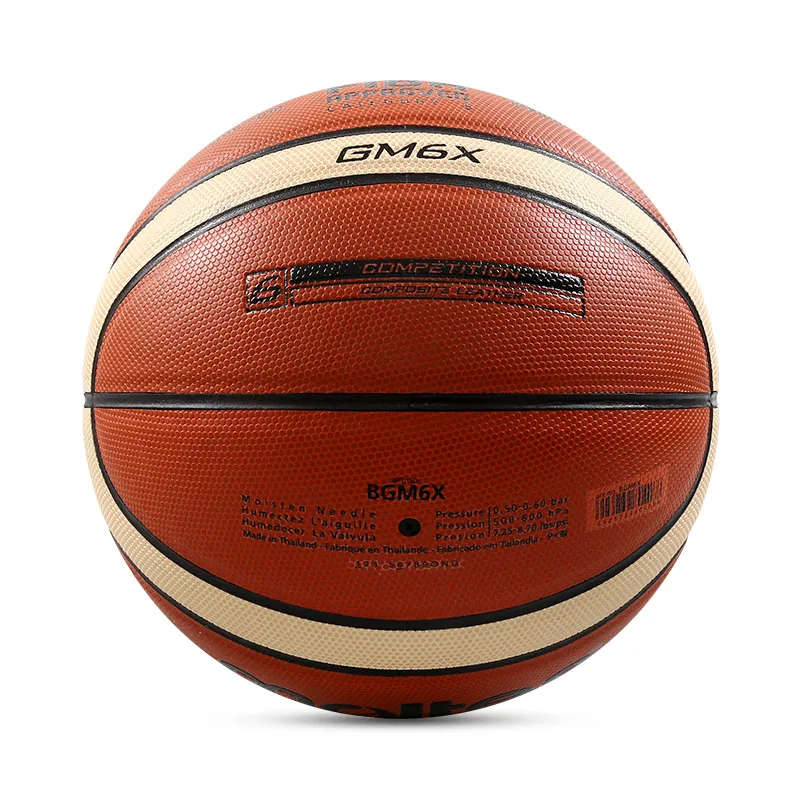 Cheap Price Free Gift Fiba Official Size and Weight Molten GM6X Size 6 for Women Basketball