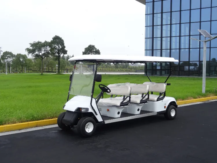 China Manufacturer Resort Use 6 Seats Electric Golf Carts
