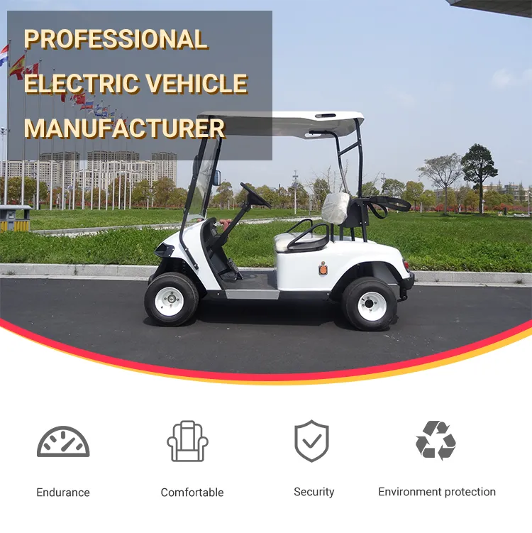 China Manufacturer Resort Use 6 Seats Electric Golf Carts