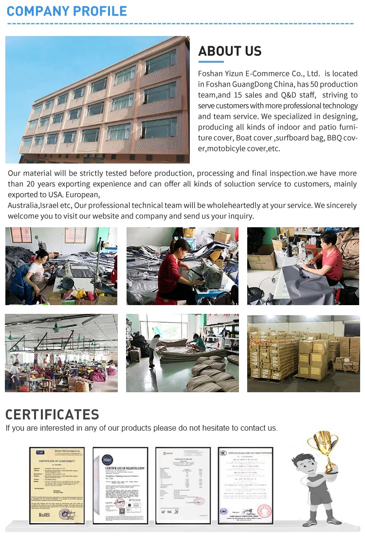 Drape Waterproof Seal Cockpit Cover