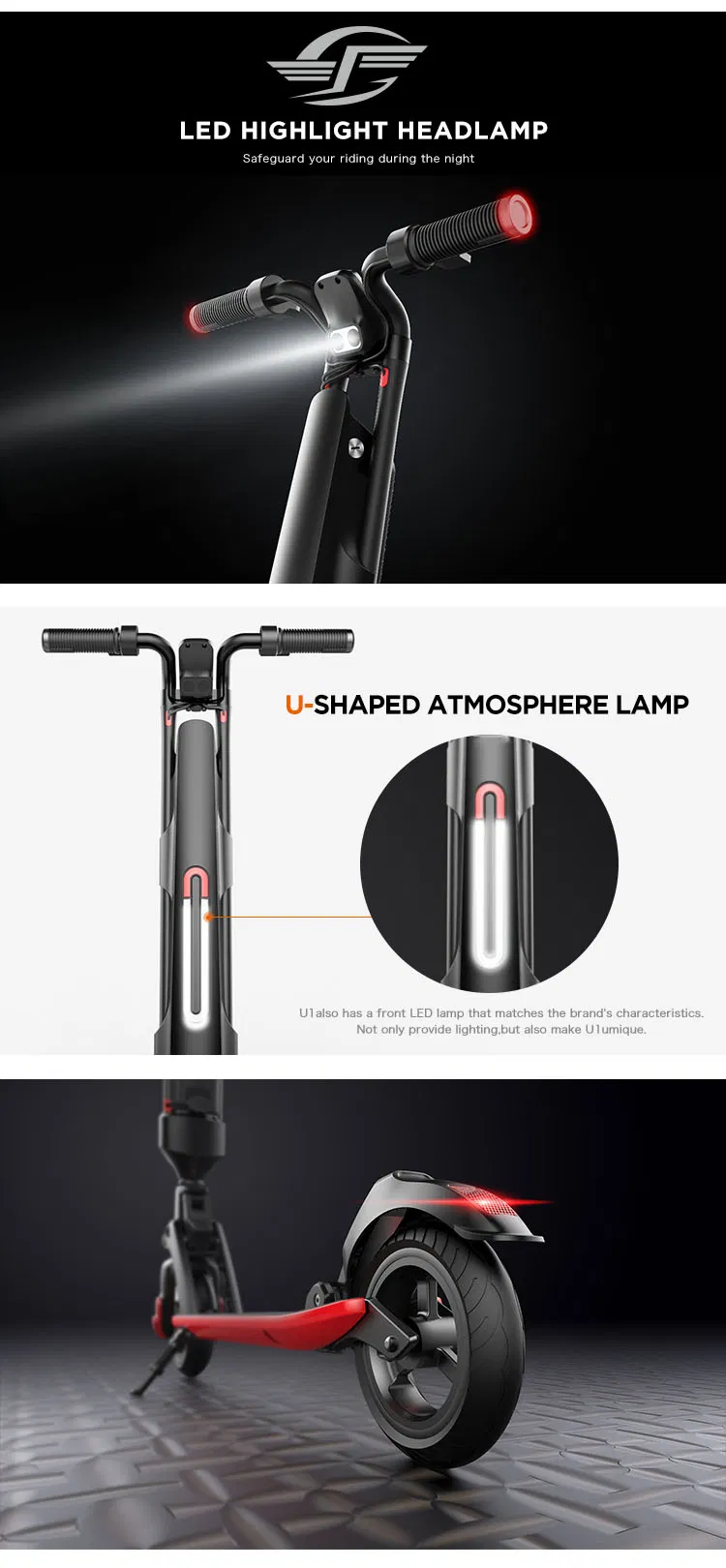 Dropshipping Light Weight Removable Lithium Battery Adult Foldable Folding Electril Elektrik Elektrikli Electric E Scooters