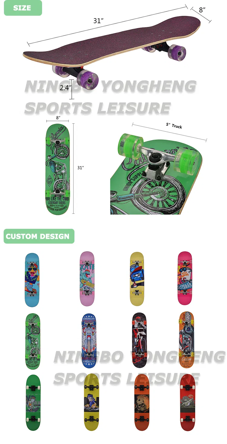 Durable Cool Decks Junior Skateboard for Skateboard Tricks