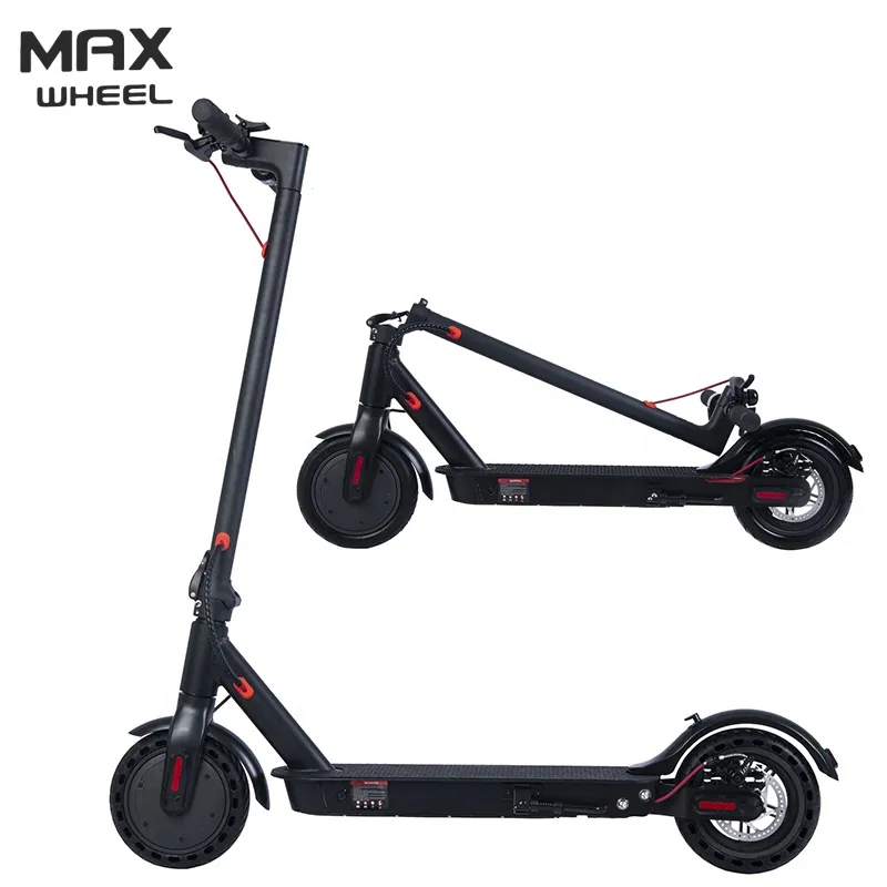High Quality 8.5 Inch Solid Wheels 350W Electric Scooter Models E9