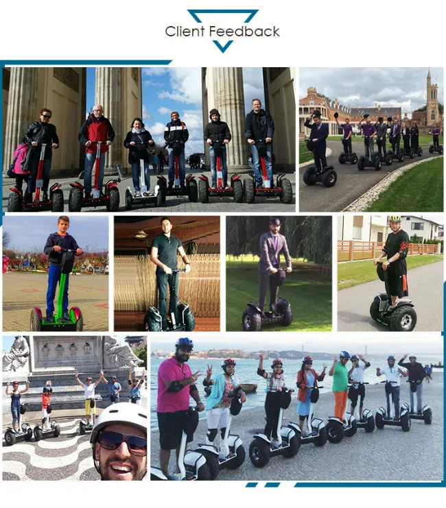 Ecorider Two Wheel Self Balancing off Road Sagway Golf Scooter Stand up Electric Golf Scooter