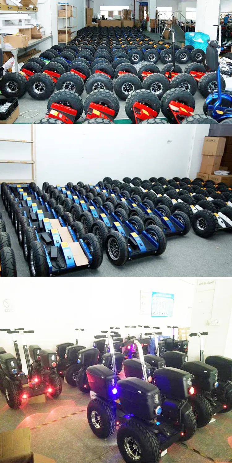 Elektrikli Security Guard Patrol Electric Scooter off Road Big Tire Electric Bike Scooter Adult E-Scooter