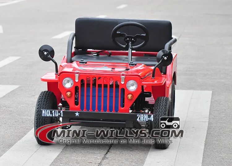 Factory Direct Buy 500W 800W 1000W 1500W 2000W Electric Mini Jeep Willys