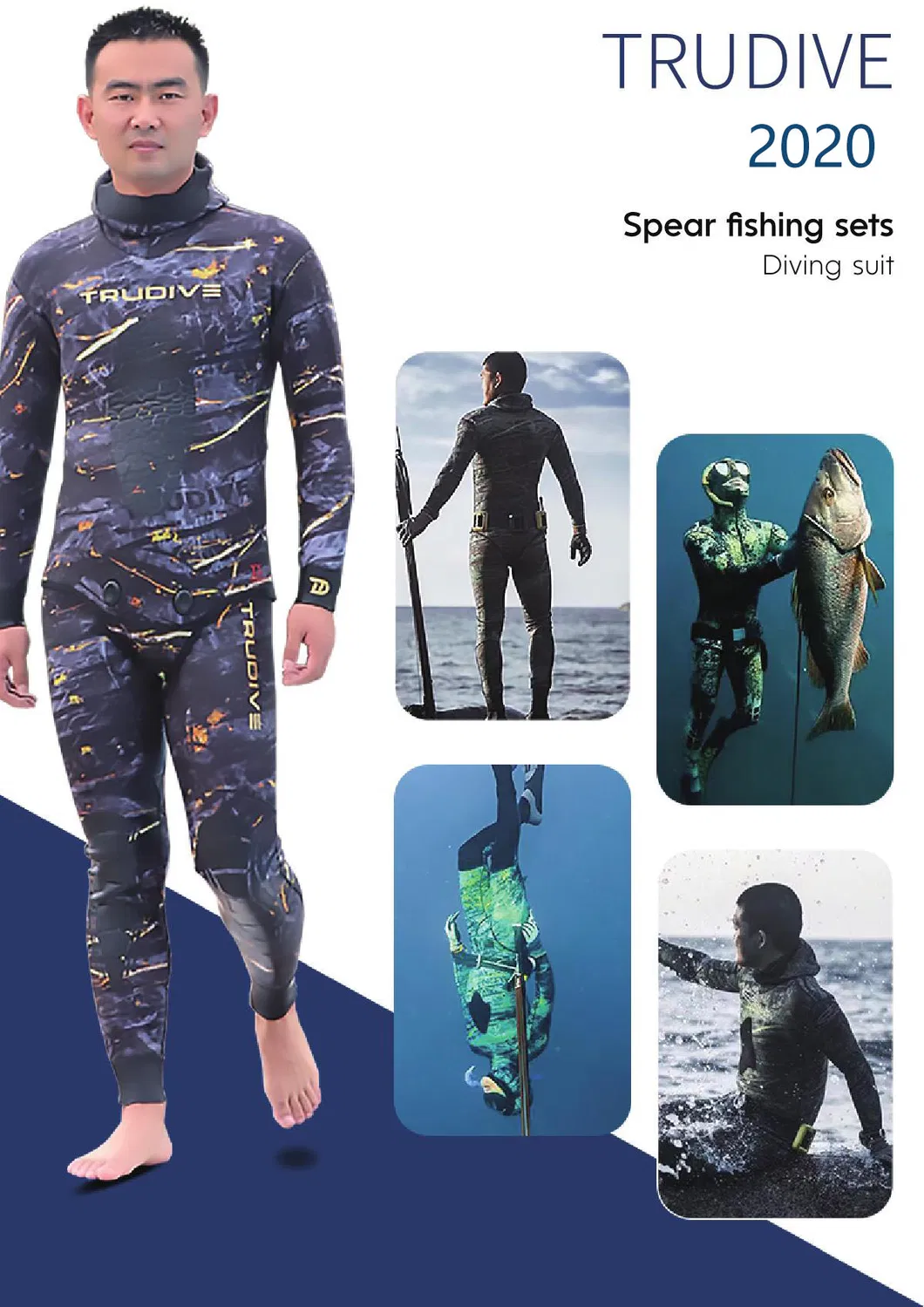 Factory Price Neoprene Cr, SCR, SBR Diving Wetsuits Surfing Wetsuits Super Stretch Diving Suit for Professional Diver