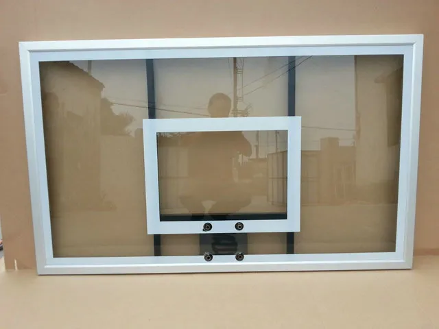 Fiba High Quality Tempered Glass Basketball Backboard for Sale