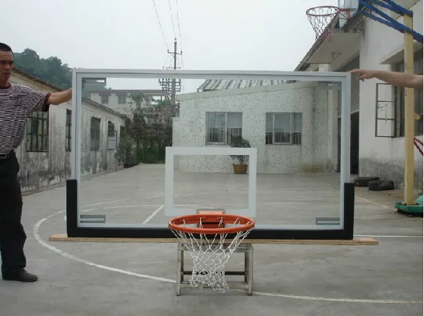 Fiba High Quality Tempered Glass Basketball Backboard for Sale