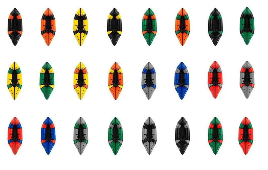 Funworld Ww Ultralight TPU 2-Person Folding Kayak, Rafting Boat Adventure Fot Rafting Fishing