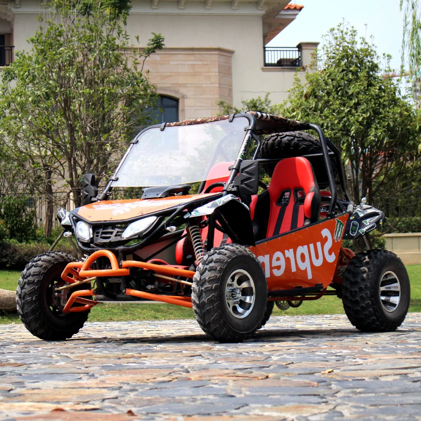 Gasoline 4 Stroke 200cc Racing Go Kart for Sale, off Road Dune Buggy for Adults