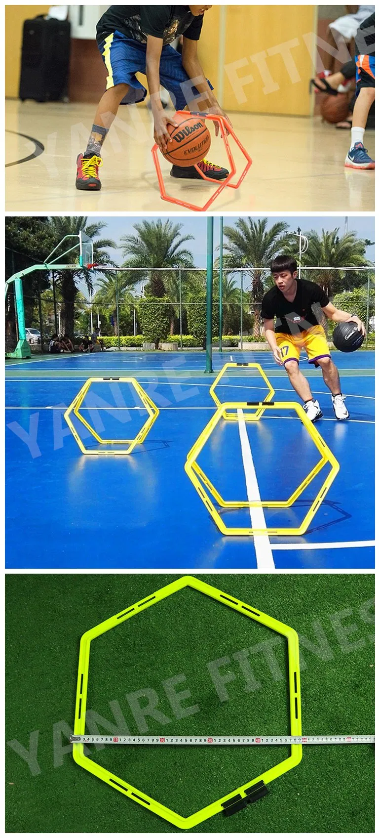 Hot Selling Eco Friendly Weight Lifting Equipment Gym Fitness Set Tools Agility Ladder