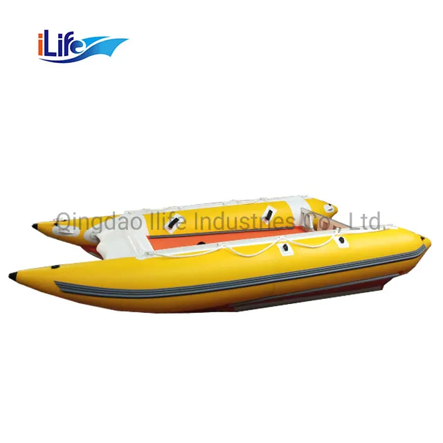 Ilife Inflatable Catamaran New Price Best Professional Ferry Catamaran Inflatable High Speed Boat