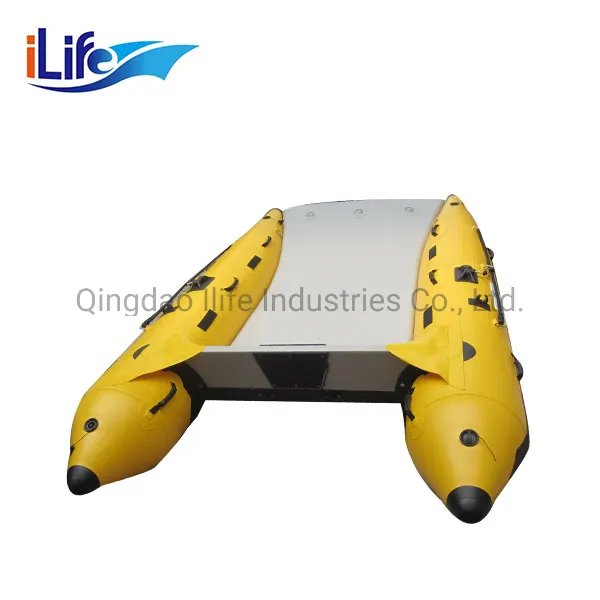 Ilife Sailing Fishing Boat Aluminum Passenger Inflatable Catamaran for Sale