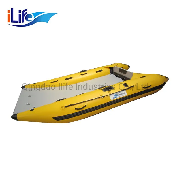 Ilife Sailing Fishing Boat Aluminum Passenger Inflatable Catamaran for Sale