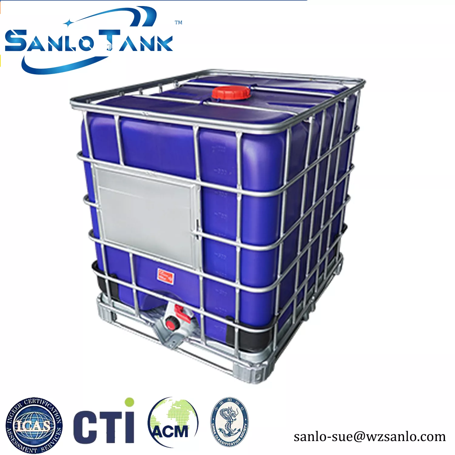 Light Shielding Type Blue Tank for 1000L