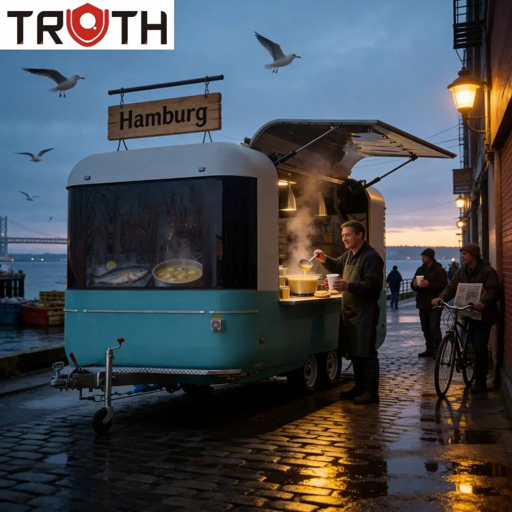 Hamburgers Food Cart for Commercial