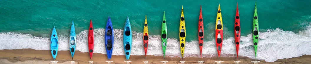 Kudo Outdoors New Product 4.1m Expedition LLDPE Single Sea Kayak Sit in Kayak