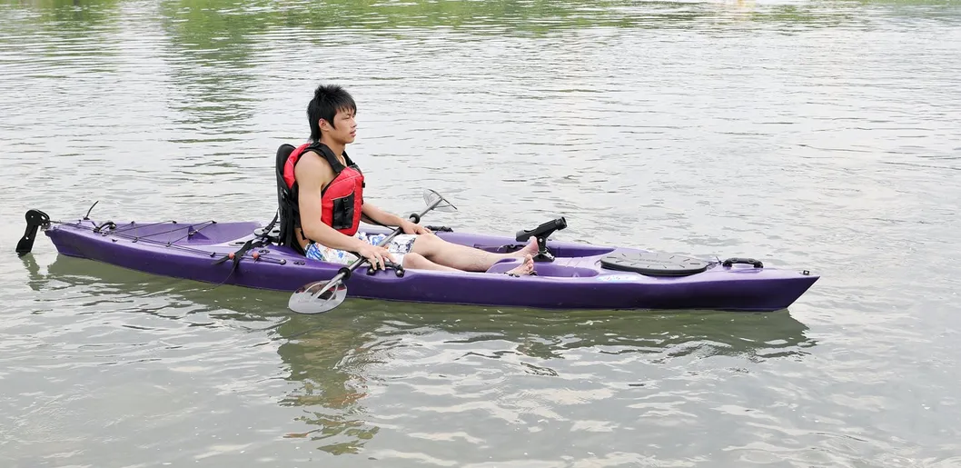 Leisure Time Sit on Top Single Fishing Kayak