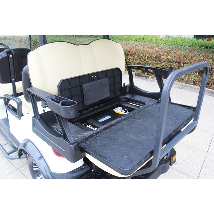 Low Speed Fashion Electric Lifted Golf Cart (DH-M4+2)