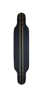Maple Longboard Wholesale, Wood Long Board Deck Bamboo Skateboard