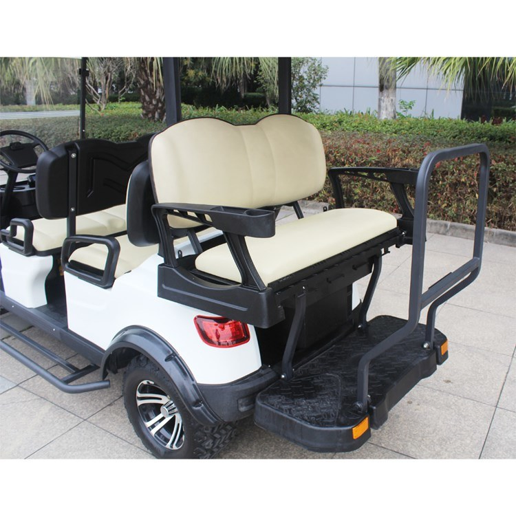 Marshell Golf Buggy Six Passengers Golf Buggy Electric Lifted Golf Car Electric Sightseeing Golf Cart for Sale (DH-M4+2)
