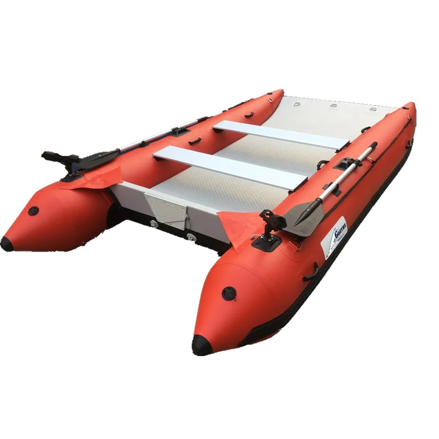 Mc365 Goethe Air Inflatable Fishing Race Boat Inflatable Catamaran Hypalon Banana Boat Kayak for Hot Sale