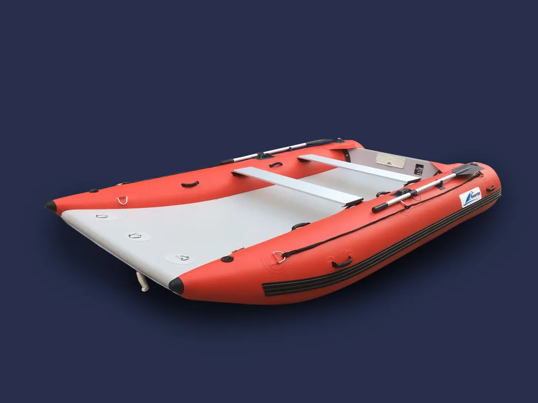 Mc365 Goethe Air Inflatable Fishing Race Boat Inflatable Catamaran Hypalon Banana Boat Kayak for Hot Sale