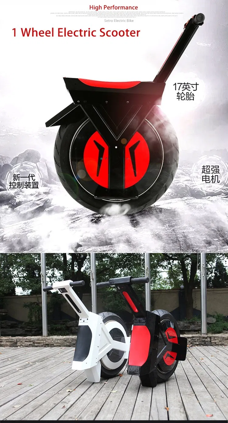 Monowheel Electric Scooter 1 Wheel Electric Scooter Onewheel, Single Wheel Balance Electric Scooter