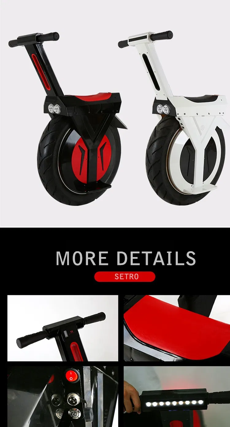 Monowheel Electric Scooter 1 Wheel Electric Scooter Onewheel, Single Wheel Balance Electric Scooter